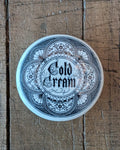 Victorian-era Ironstone Cold Cream Lidded Advertising Pot