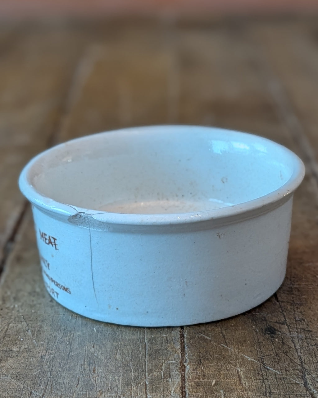 c1900 F. Crampton's Home-Made Potted Meat Pot