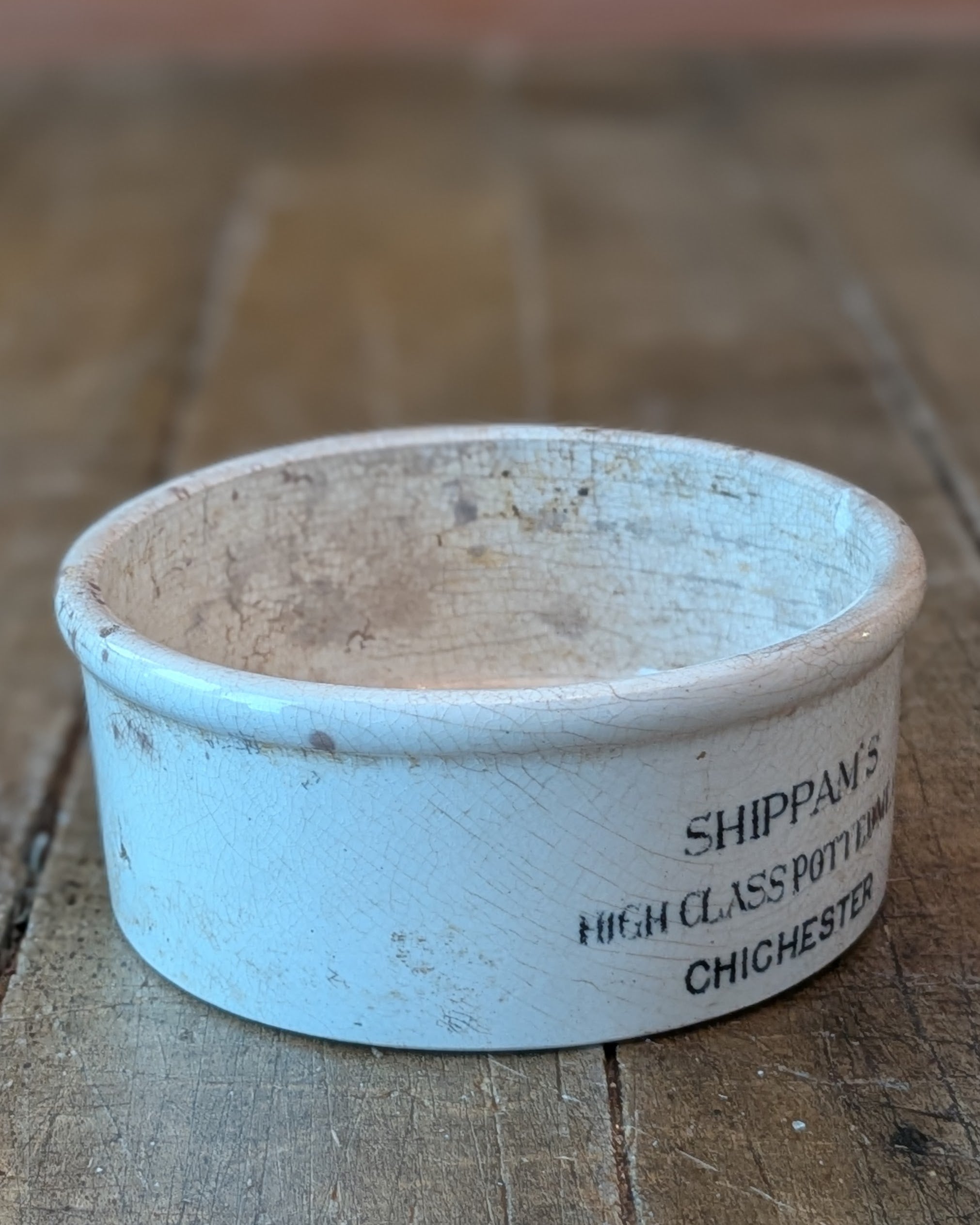 Shippam's High Class Potted Meat Advertising Pot