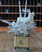 Handcrafted Vintage Ginger Spice Tin Christmas Assemblage