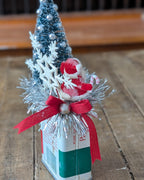 Handcrafted Vintage Paprika Spice Tin Christmas Assemblage