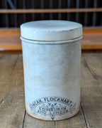 Duncan, Flockhart & Co. Apothecary Jar with Lid