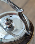 Victorian-era Taylor, Tunnicliffe & Co. Biscuit Barrel, c1886