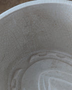 Victorian-Era Ironstone Horseshoe Shaped Pudding Mold, c1890