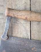 Antique Wooden-Handled Food or Herb Chopper, c1890