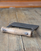 Antique Wooden-Handled Food or Herb Chopper, c1890