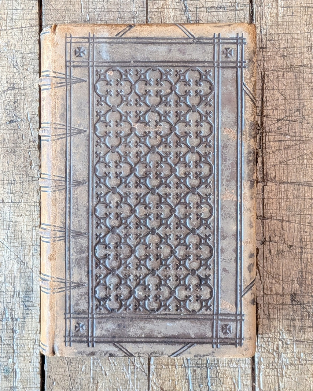Tooled Leather-Bound Poetical Works of John Dryden , printed 1857