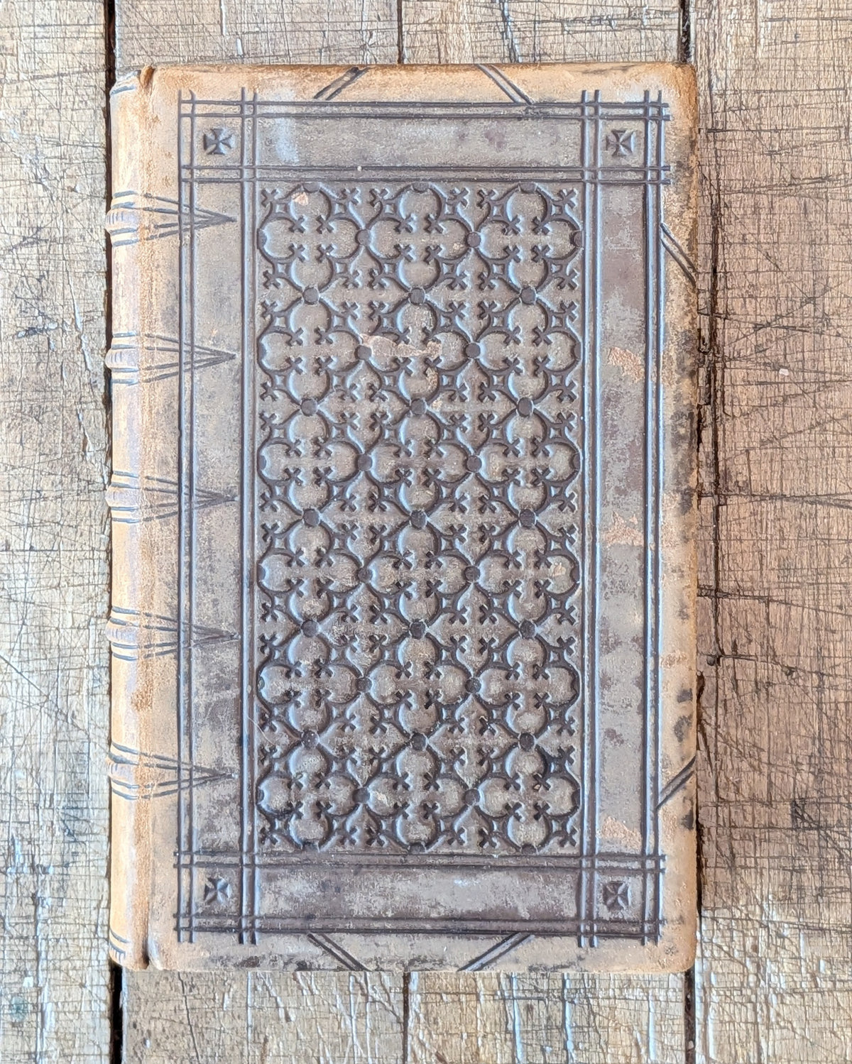 Tooled Leather-Bound Poetical Works of John Dryden , printed 1857