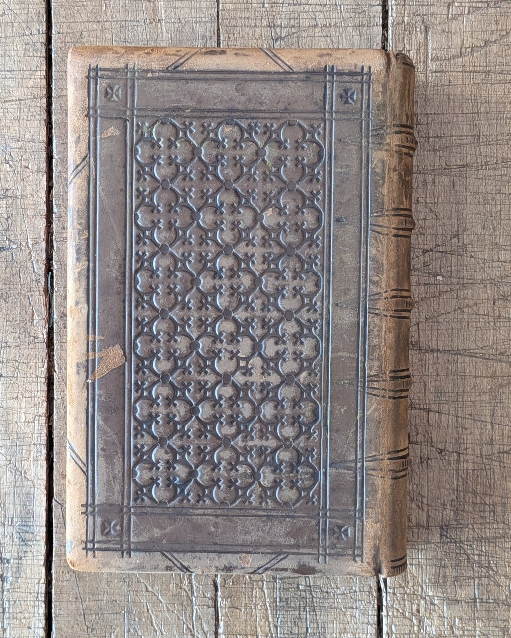 Tooled Leather-Bound Poetical Works of John Dryden , printed 1857