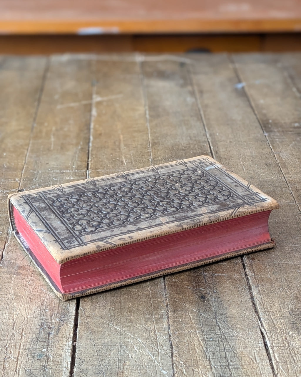 Tooled Leather-Bound Poetical Works of John Dryden , printed 1857