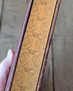 Tooled Leather-Bound "Longfellow's Poetical Works" with Gauffered Gold Edges, c1859-1864