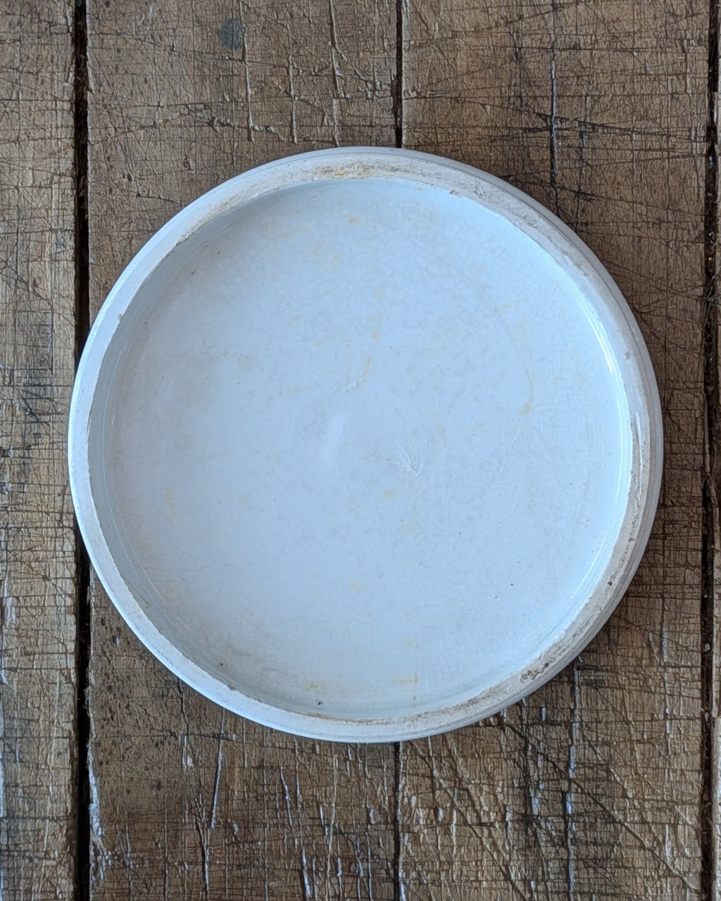 Pratt Ware Lid Only with Artwork Titled "The Master of The Hounds"