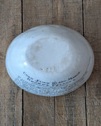 Brown & Polson's Corn Flour Blanc-Mange Ironstone Pudding Mold