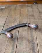 Victorian-Era Double-Handled Mezzaluna