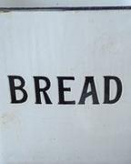 Vintage English Enamel Bread Bin