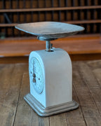 Salter's Improved Family Scale with Ironstone Body, c1910