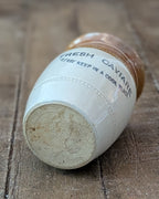 Victorian-Era Stoneware Fresh Caviare Pot, c1890-1910