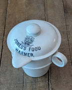 Victorian Ironstone Jones's Food Warmer