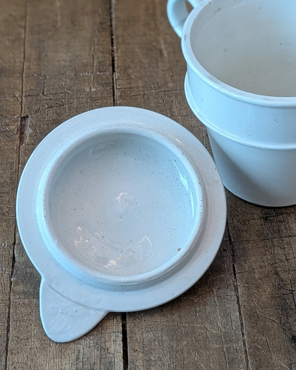 Victorian Ironstone Jones's Food Warmer