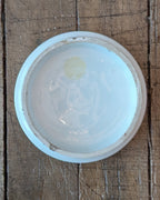 Victorian-Era Prattware Lid Only "Both Alike"