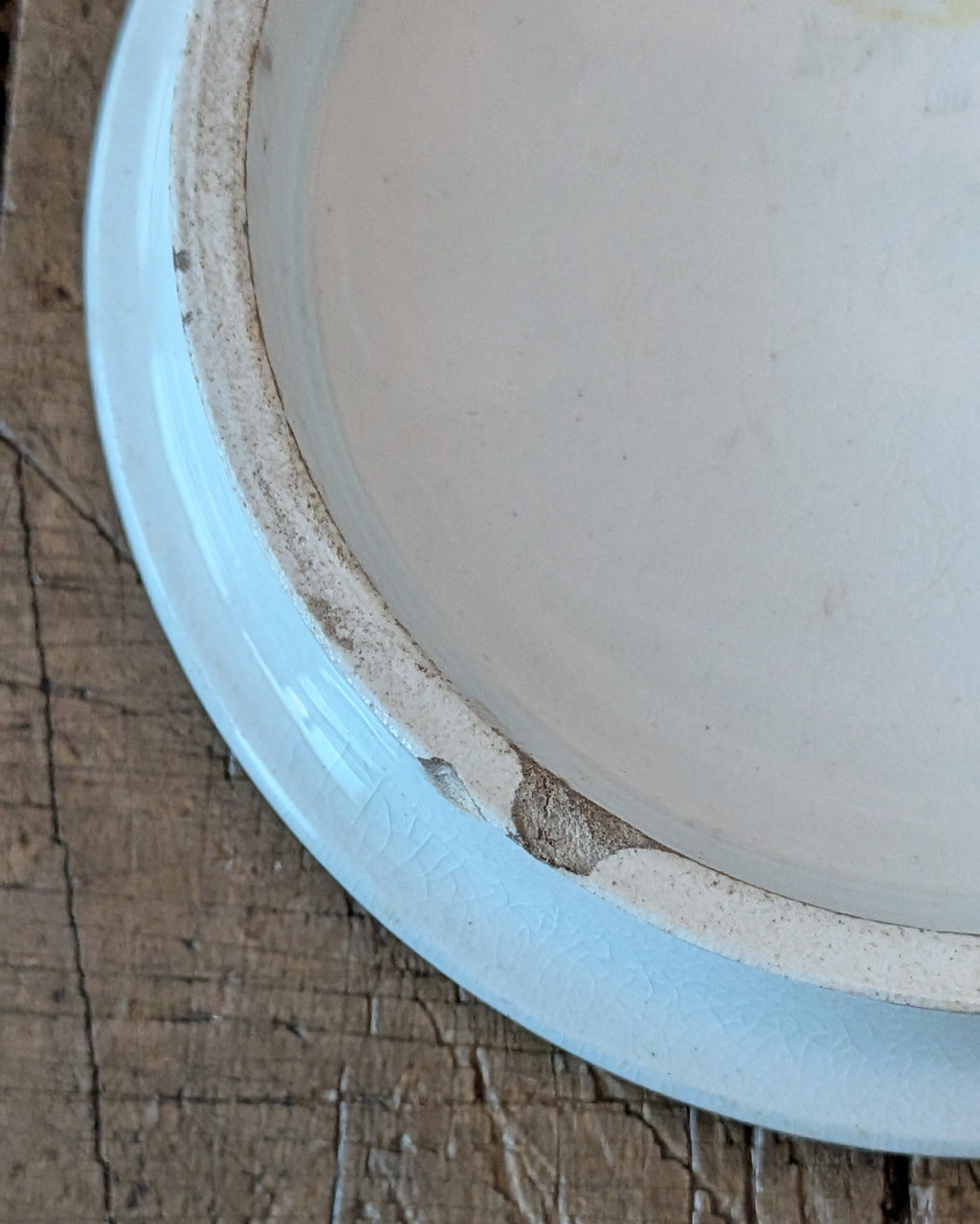 Victorian-Era Prattware Lid Only "Both Alike"