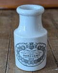 Antique French Ironstone Moutarde Marguery Jar, c1880-1895