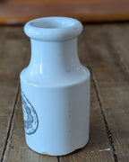 Antique French Ironstone Moutarde Marguery Jar, c1880-1895