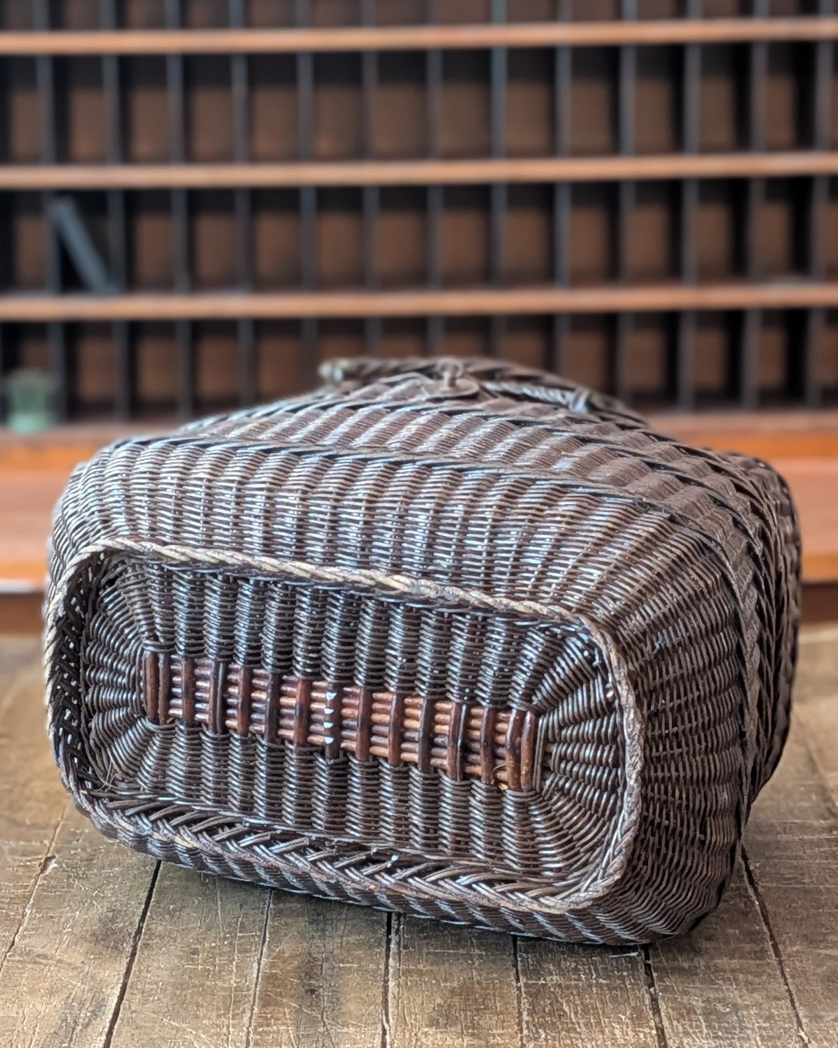 Antique French Bressen Basket c1880-1920