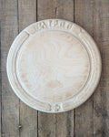 Antique Carved Wooden Breadboard "Bread"